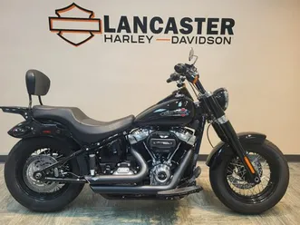 2021 harley-davidson softail slim black flsl