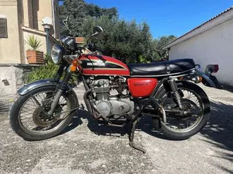 honda cb 500 four rosso