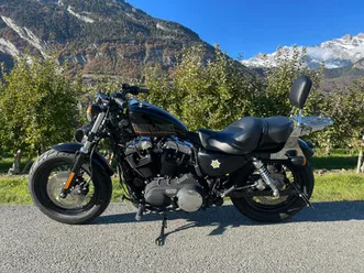 harley-davidson xl 1200 x sportster forty eight, custom, occasion, chf 9'000.-