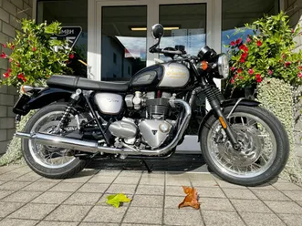 triumph bonneville t120 icon edition, retro, moto neuve, chf 14'700.-