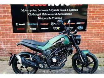 benelli leoncino 125 cc learner legal motorcycle save £400