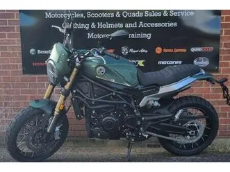 benelli leoncino 800 trail retro bike motorcycle naked new 2024 74 plate pre...