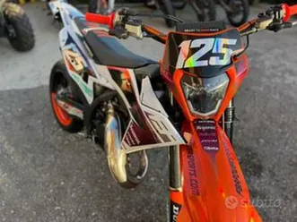 ktm sx 125 2024 motard targato