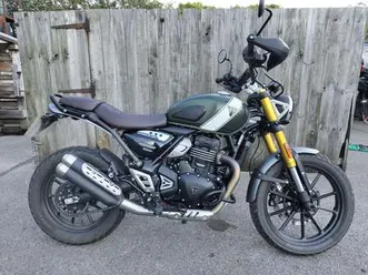used triumph scrambler 400 x for sale in south glamorgan