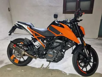 ktm 125 duke abs arancione