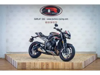 triumph street triple 765 rs 2020 765 cm3 | moto roadster | 23 671 km | gris | 24220 vezac