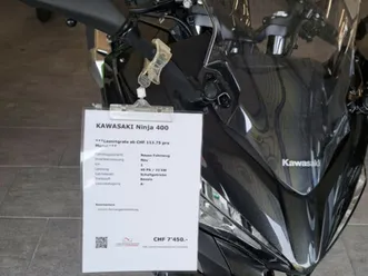 kawasaki ninja 400, sport, occasion, chf 6'000.-