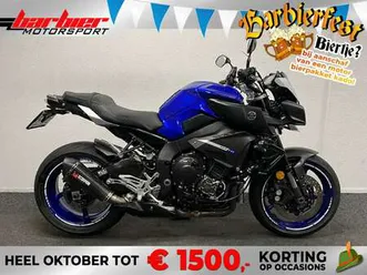 yamaha mt-10 abs blauw