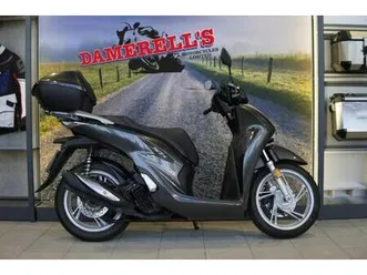 2022 honda sh125i grey motorcycle scooter