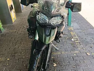 triumph tiger 800 xc abs verde
