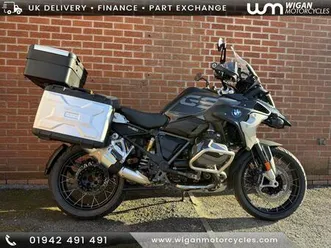 bmw r 1250 gs bmw r1250 te, 2023/72, triple black with full luggage and 6,500 miles 1254 cc