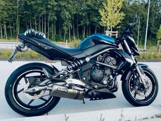 kawasaki er-6n akrapovic auspuff