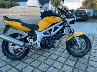 suzuki sv650n (1999) – ehrliches bike in gelb, tüv 05/2027