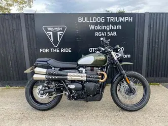 pre-registered triumph scrambler 900 for sale in wokingham