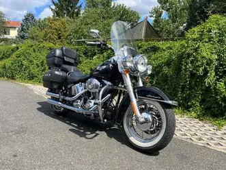 harley-davidson flstni softail deluxe akční cena