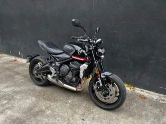 triumph trident 660 2023 660 cm3 | moto roadster | 11 831 km | noir | 77340 pontault combault