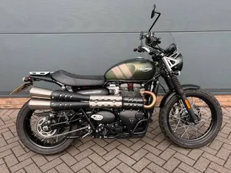2022 triumph street scrambler street scrambler 900 (21my) classic petrol manual