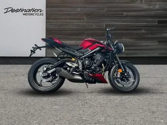 2025 triumph street triple 765 rs premium colour petrol red 6 speed