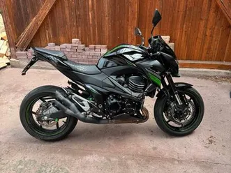 kawasaki z800 hurric endschalldämpfer ganganzeige abs