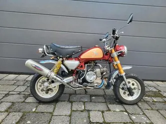 originale honda monkey mit 128 ccm zulassung nice motor !