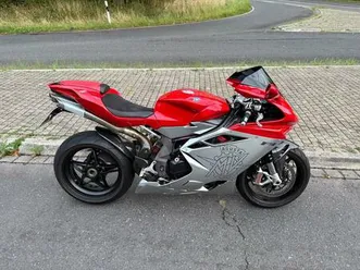 mv agusta f4 1000r inspektion+reifen+tüv neu viel carbon