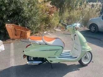 scooter 125 cc peugeot vert pistache