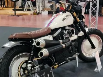 harley davidson projekt custombike scrambler sportster caféracer