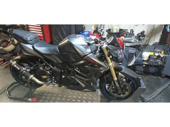 suzuki gsr 750 naked bike matt grau + zentralständer