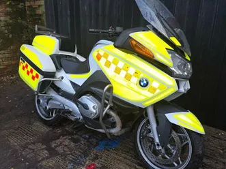 bmw r1200 rt police bike px swap anything considered