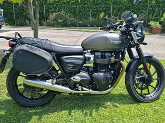 triumph street twin grigio