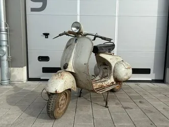 piaggio vespa vl2 struzzo bj. 1955 patina winterprojekt