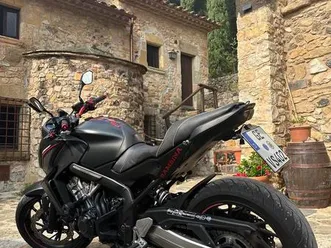 honda cb 650 fa – tiefergelegt – gepflegt, 2. hand