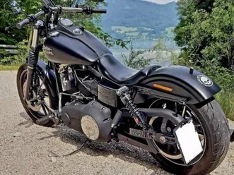 harley-davidson street bob street bob special mcj-klappenauspuff schwarz