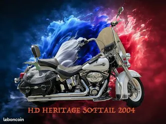 harley héritage softail 2004