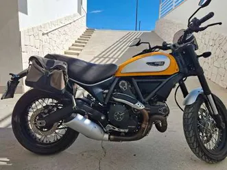 ducati scrambler giallo
