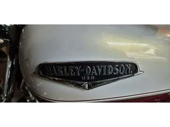 harley-davidson road king bianco