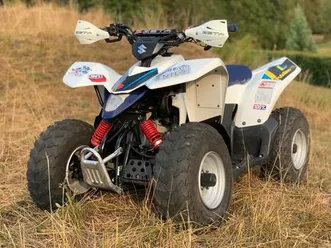 suzuki quad lt-z 90, weiß