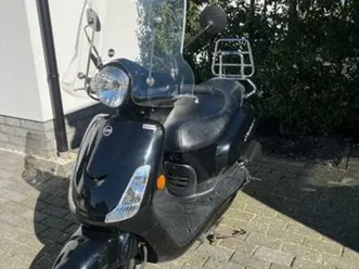 sym fiddle 2, 2020 blauwe kentekenplaat — scooters | sym — marktplaats
