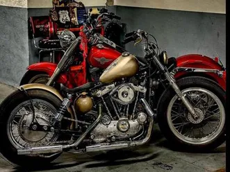 harley ironhead bobber