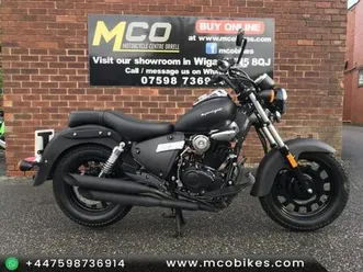 keeway superlight 125 23reg 3369m fsh