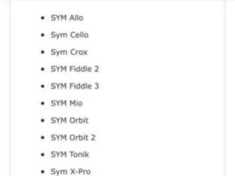 opvoeren afvoeren sym mio allo cello xpro euro4 injectie — scooters | sym — marktplaats