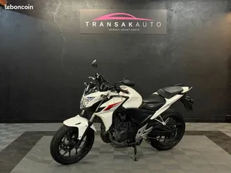 honda cb 500f bridé a2 / idéal jeune permis / echappement mivv homologué