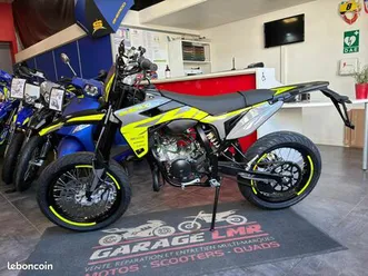 ⭐ sherco 50 sm silver rs 2025 — neuve, garantie 2 ans, bsr dès 14 ans — financement possible