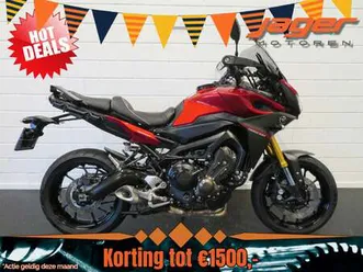 yamaha mt-09 tracer 900 mt09 historie top! rood