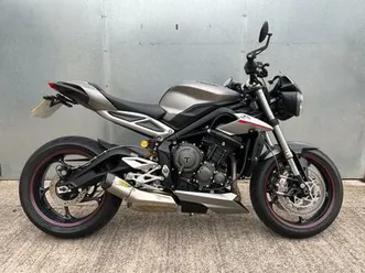 2017 triumph street street triple rs (17my) petrol manual