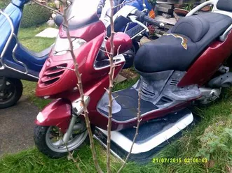 roller kymco grand dink 50 s9 bj 2007 farbe rot
