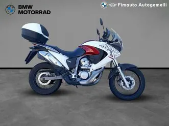 honda transalp transalp 700 bianco