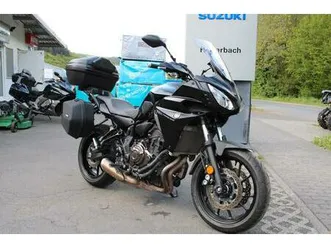 yamaha mt07 tracer abs koffer topcase tieferlegung