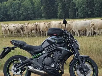 kawasaki er6n - scheckheftgepflegt