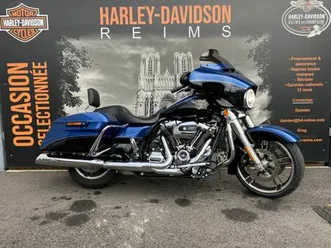 harley-davidson touring street glide 1745 115th anniversaire 2018 1745 cm3 | moto custom | 23 641 km | bleu | 51370 ormes